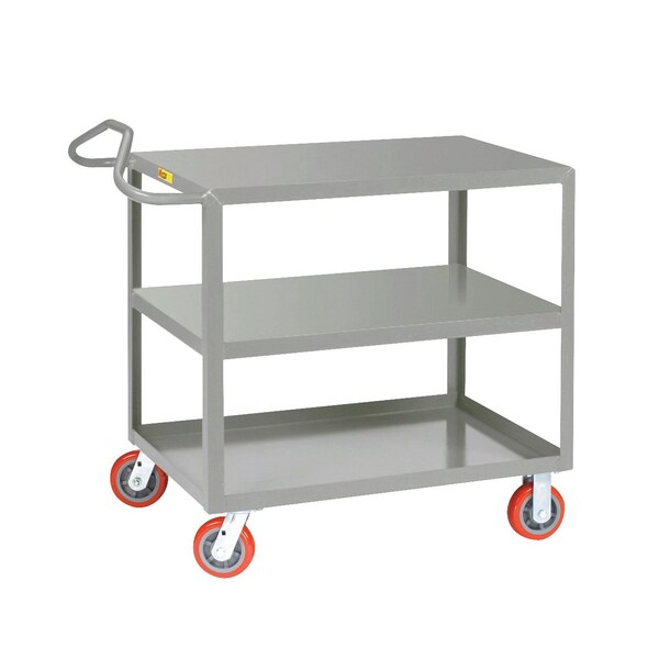 2000 lbs. Capacity, Flush Top Shelf, 3 Shelves, 24" x 36" Shelf